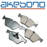 Akebono Euro Front Disc Brake Pad Set For 2006 Bmw 325I 2.5L 3.0L L6 - Dh New. Price: $95.22.