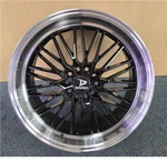 18" Drastic DS3 Wheel 18X8 +38 5X114.3 Cb 73.1 Black Machine Rim Last New. Price: $419.99.
