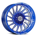 Scorpion Saw Wheel 20X10 (-19, 6X139.7, 106.1) Blue Single Rim New. Price: $336.00.