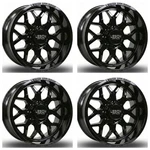 New Rims 20X10 Legion Offroad LG4 8X180 Gloss Black Milled -18ET 125.2CB. Price: $1379.00.
