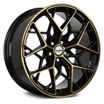 Shift Piston Wheels 20X8.5 (35, 5X114.3, 73.1) Black Rims Set Of New. Price: $1292.00.