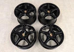 4 Factory Porsche 911 997 Carrera Iii 18" Oem Wheels Black Bbs Rims New. Price: $1800.00.