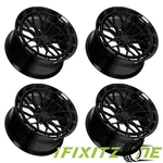 Dolce Magari 20X10.5 5X114.3 +25MM Gloss Black Wheel 20" Inch Rim New Set Of. Price: $1752.00.