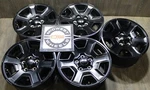 Jeep Wrangler Moab 17" Black Wheels Factory Oe 2007-2026 Jl Jk Gladiator Au Used. Price: $950.00.