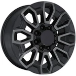 Factory Reproductions FR277 High Country 22X8.5 8X180 +44MM Black/tint Wheel New. Price: $335.99.
