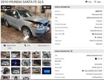 Wheel 17X7 Alloy Spoke With Fits 10-12 Santa Fe 4533916 Used. Price: $105.89.