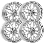 (set Of 4) Dolce Performance Magari 19X8.5 5X112 +28MM Silver Wheels Rims New. Price: $1660.00.