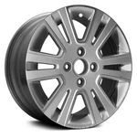Ford Focus 08-11 Alloy Factory Wheel V-spoke Silver Machined Face 16X6 Used. Price: $279.84.