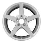 Chevrolet Corvette 2005 2006 2007 18" Factory Oem Front Wheel Rim 9596952 Remanufactured. Price: $265.04.