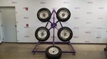 92 Ford Ranger Xlt 14X6 Aluminum 10 Hole Wheel Rim Set Of 5 With Tires Used. Price: $1080.00.
