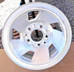 1992-1996 Ford 15" X 7.5" Factory Steel Wheel. Lug 5.5" Bp. Bronco F-150. Used. Price: $179.99.