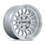 Kmc KM733 Impact Fft 17X8.5 5X127 ET0 Gloss Silver W/machined Face (qty Of 1) New. Price: $495.00.