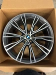 Rear Bmw Machined Grey X4 X3 Factory Wheel 21" 2018-2025 Alloy Rim Oem 86368 Used. Price: $359.00.