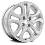 For Toyota Yaris 16-18 Alloy Factory Wheel V-spoke Painted Silver 16X5.5 New. Price: $214.54.