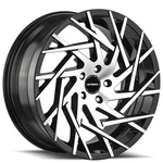 24X9.5"STRADA Wheels Nido Gloss Black Machined Rims New. Price: $1796.00.