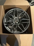2023-2027 Corvette C8 ZO6 21X13 Rear Satin Graphite Wheel 86506453 Genuine Gm New. Price: $700.00.