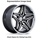 Asanti Black AB046BD20050018 ABL-46 Duke 20"X10.5" Wheel Gloss Machined New. Price: $632.00.