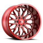 Vision Wheel 402-2983RTMS12 Riot 20X9 6X5.5 12MM Red Tint/milled New. Price: $342.19.
