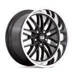 20X8.5 Us Mags Wheels U138 Santa Cruz Gloss Black W/ Diamond 5X120.65 Rims (1PC) New. Price: $442.00.