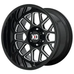 20X10 Wheels XD849 Grenade Ii Gloss Black Milled Rims 8X165.1 ET-18 (1PC) New. Price: $480.00.