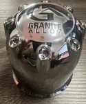 (4) Set Granite Alloy Wheels Chrome/black Center Caps P/n 89-8121-G New. Price: $79.99.