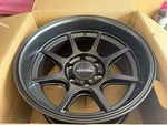 Falcon T8 6X139.7 6X5.5 17X9 -12 Offset Matte Black Spokes Truck 4 Wheels New. Price: $850.00.