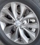2019 Sedona Oe Wheel 17X6-1/2 10 Spokes Kia Used. Price: $144.16.