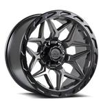 17X9 Lock Off-road Matrix Matte Grey With Black Ring Wheel 5X5/5X5.5 (0MM) New. Price: $288.00.