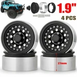 4PCS 1.9" Cnc Metal Beadlock Wheel Rim For Rc Crawler Axial SCX10 90046 TRX4 D90 New. Price: $31.28.
