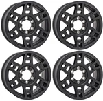 (4) New 17" X Matte Black Alloy Wheel Rim 2015-2022 For Toyota Tacoma 4RUNNER. Price: $854.99.