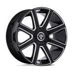 Dub 1PC Wheels Rim DC273 Pull 24X10 Blank ET15 72.56CB Gloss Black Milled New. Price: $706.38.