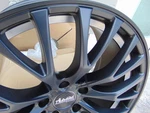 New Staggered Black Advanti Fastoso Rims 19X8.5 Front 19X9.5 Rear *5X120* +45MM. Price: $1195.00.