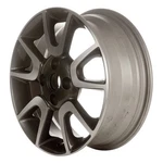 15X6 10 Spoke Alloy Wheel Machined & Painted Dark Charcoal Metallic 560-05557 Remanufactured. Price: $227.89.