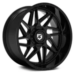 Gear Off Road 761B Ratio Wheel 17X9 (0, 6X139.7, 106.2) Black Single Rim New. Price: $250.24.