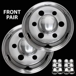 Front Isuzu Npr 1990-2025 Bolt 16" Lug Dual Wheel Simulators Rim Covers New. Price: $179.99.