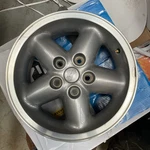 15X7 5X4.5 Grizzly Cast Dark Gray Wheel 97-01 97-06 Jeep Tj Wrangler 52058279 Used. Price: $130.00.