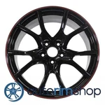 New 20" Replacement Rim For Honda Civic Type FK8 2017-2021 Wheel Black Red. Price: $406.59.