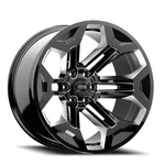 22X11 Torque TW405C Pulse Gloss Black Milled Wheels 6X135 (-38MM) Set Of New. Price: $1836.00.