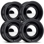 (set Of 4) Awc 61B Smoothie 15X8 5X4.5"/5X4.75" -6MM Black Wheels Rims New. Price: $636.00.