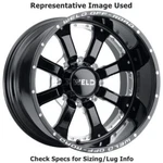 Weld Racing W12500082476 Granada Eight 20"X10" Wheel - Gloss Black Milled New. Price: $480.00.