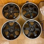Nissan Gtr Black Edition Rims. All Front Wheels With Silver Lip. Rare Set Used. Price: $2425.00.