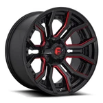 Fuel D712 Rage 20X9 6X135 6X5.5 Gloss Black Red Tinted Clear Wheel 20" 1MM New. Price: $435.00.