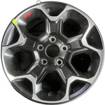 Jeep Machined Black And Red Logo Wrangler Oem Wheel 17 2020-2021 Original 9282 Used. Price: $204.57.