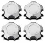 New Set Silver Center Hub Caps That Fit 2003-2007 Toyota Land Cruiser 18" Wheels. Price: $84.95.
