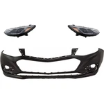 Driving Headlamp Driver & Passenger Side For Chevy Sedan New. Price: $862.14.