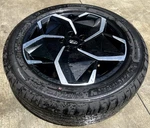 Hyundai Ioniq 19X7.5 Gloss Black Alloy Wheel Rim W/tire (ONLY#1) 22-24 #108869 Used. Price: $325.00.