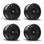Set 4 18" Thret Offroad Firewall 702 Satin Black 18X9 Wheels 5X5 -12MM Rims New. Price: $1368.00.