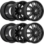 (set Of 6) 20" Inch Fuel D538 Maverick Dually 10X225 Black/milled Wheels Rims New. Price: $3064.00.