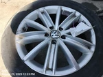 Wheel/rim Only Oem 09-16 Volkswagen Tiguan 5N0601025D8Z8 Used. Price: $75.00.
