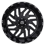 Tis 22X10 8X6.50 -19 544BM Black & Milled Wheel Rim New. Price: $578.00.